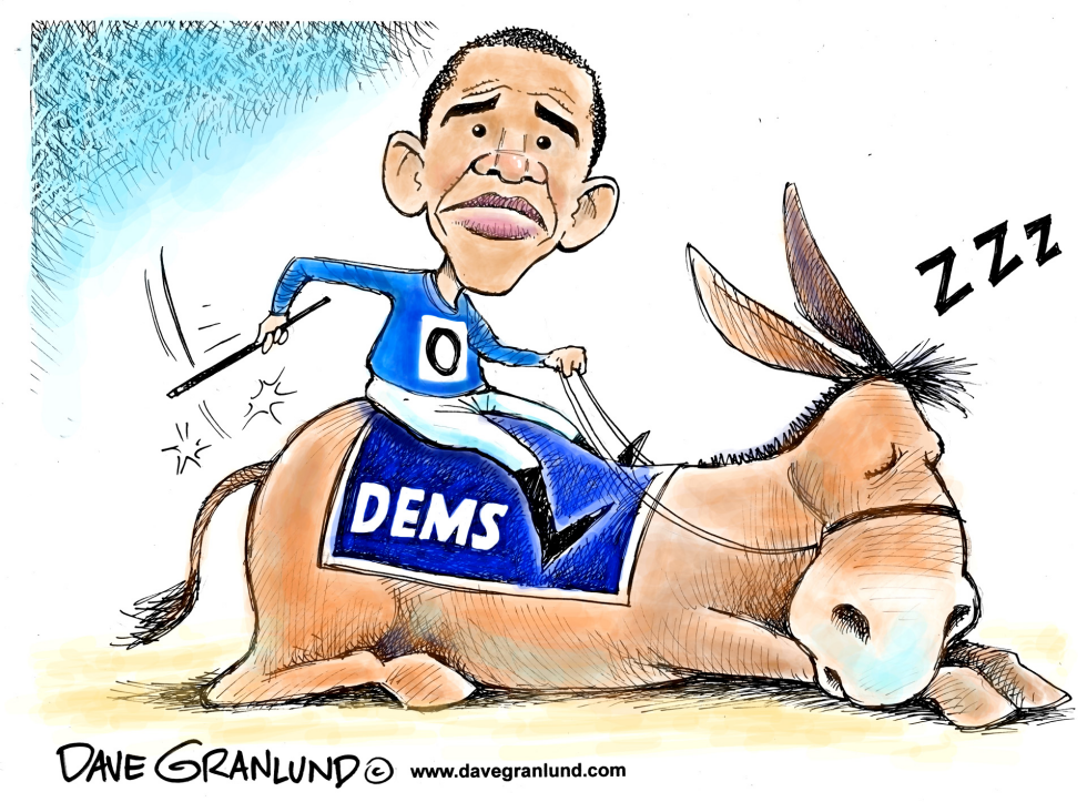  DEMOCRATS DOZING by Dave Granlund