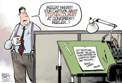 COLBERT AT CONGRESS  by Nate Beeler