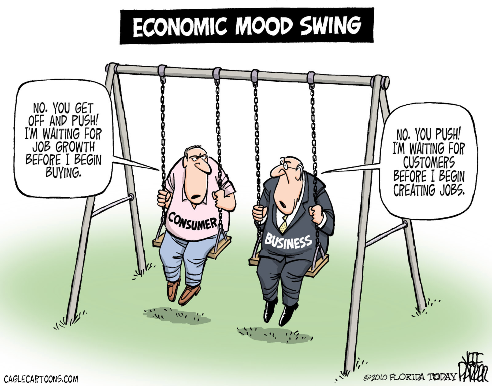 ECONOMIC MOOD SWING  by Jeff Parker