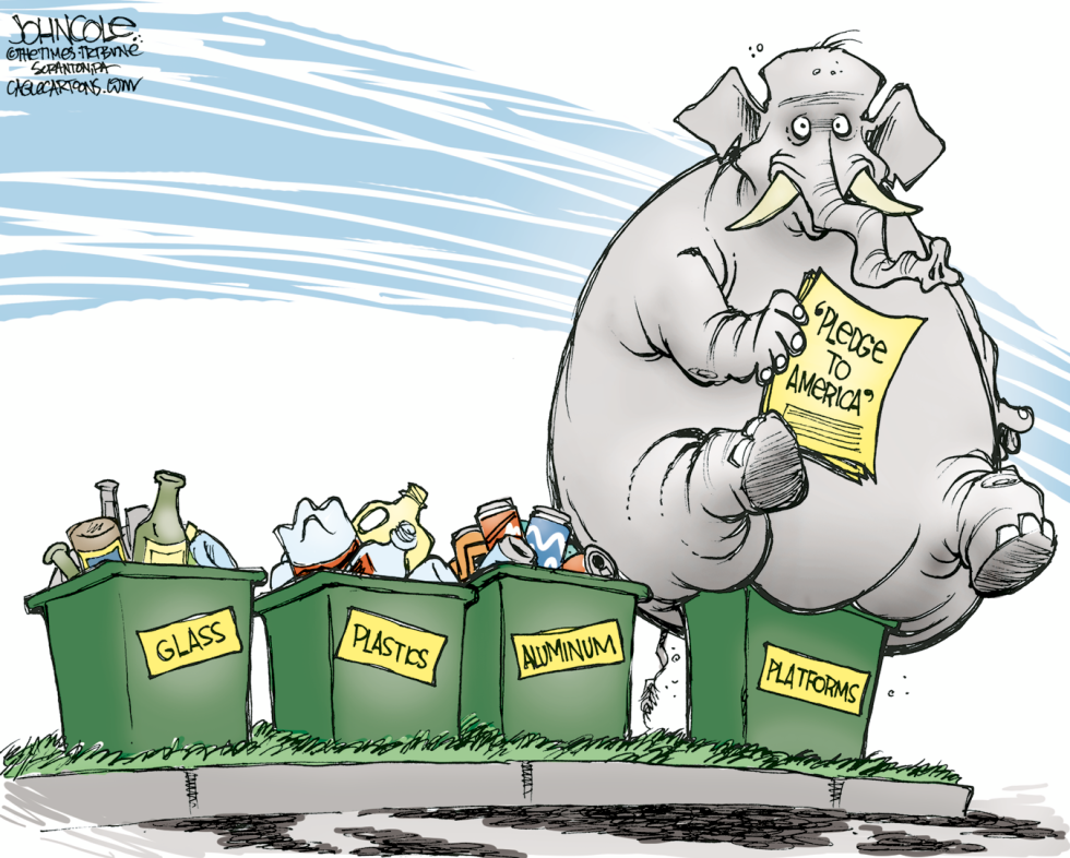  RECYCLED GOP PROMISES by John Cole