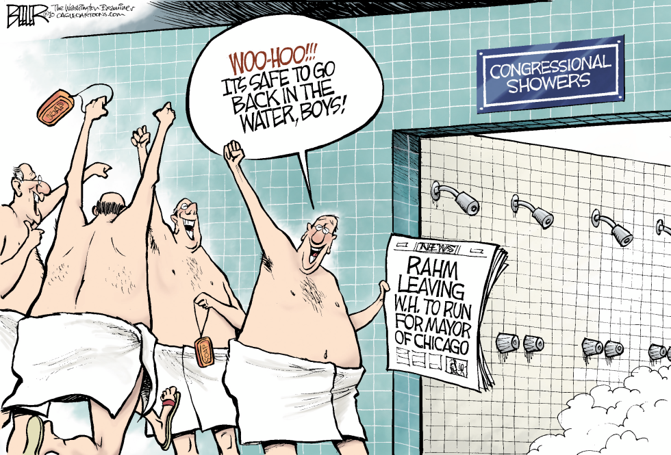 Rahm Emanuel Leaves Washington COLOR