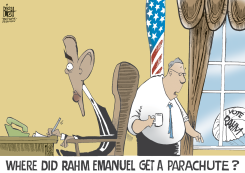 RAHM DROPS OUT, by Randy Bish