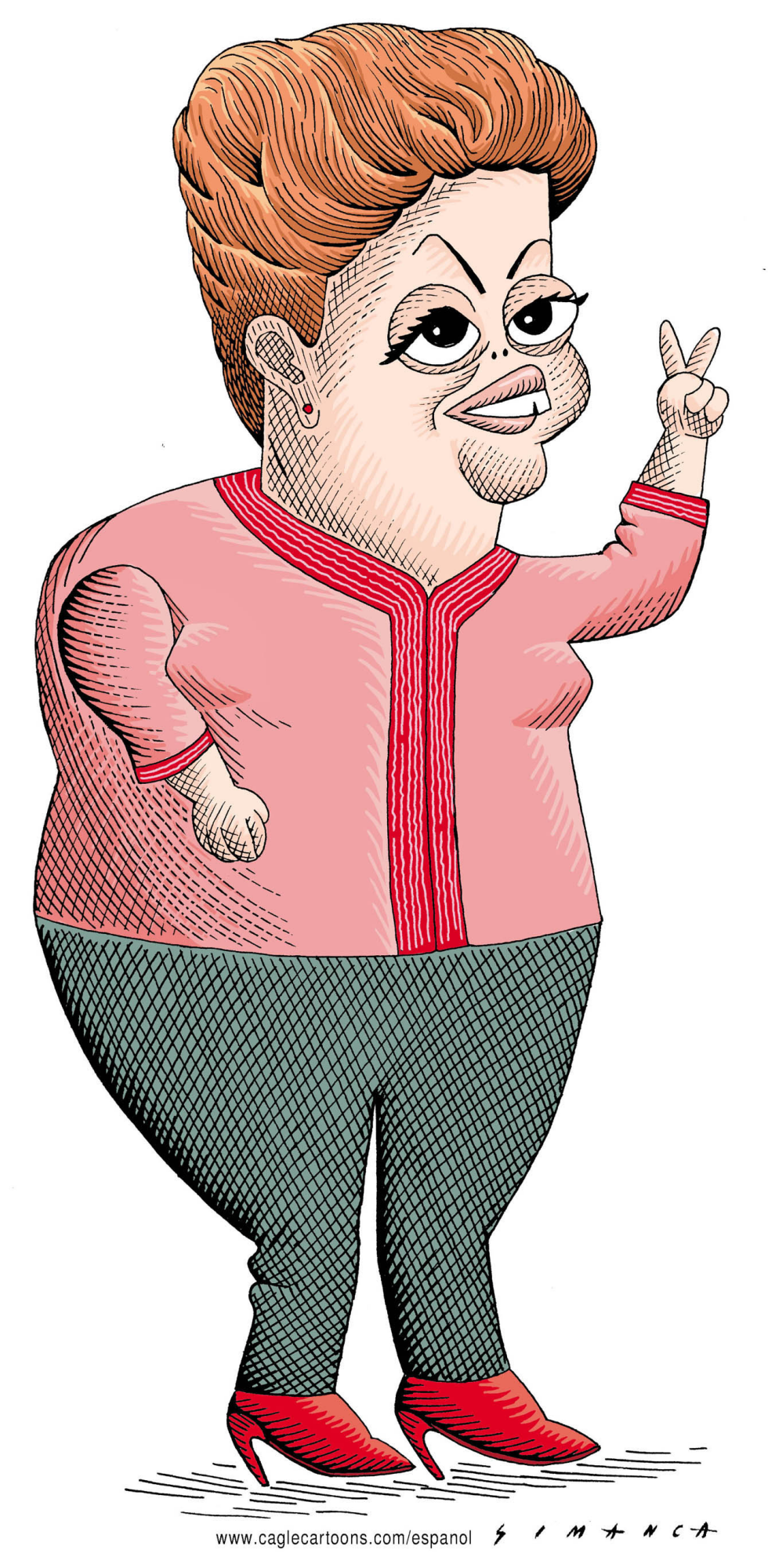 Dilma Rousseff Elecciones en Brasil / COLOR