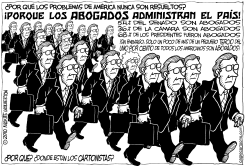 ABOGADOS ADMINISTRAN EL PAIS by Monte Wolverton