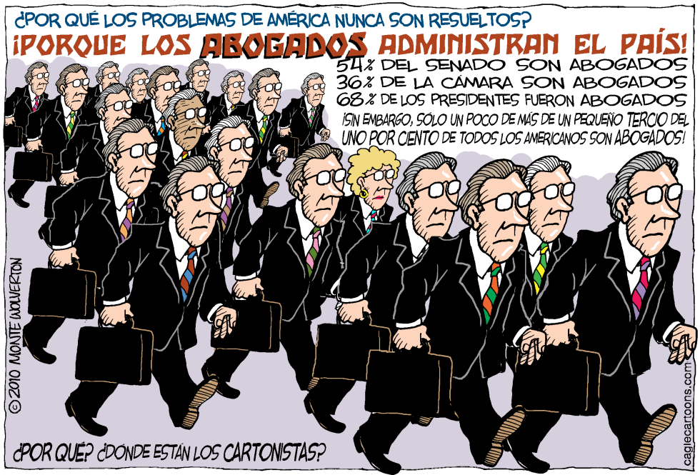  ABOGADOS ADMINISTRAN EL PAIS  by Wolverton