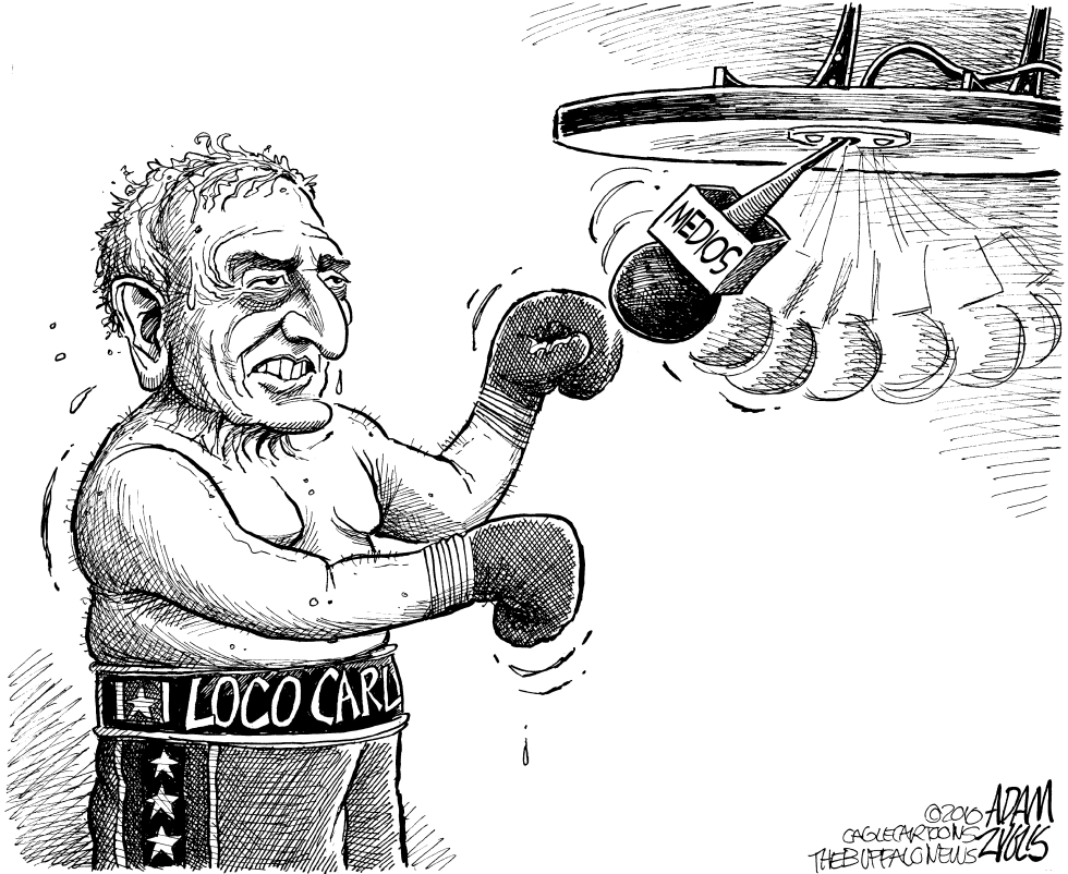 El Loco Carl y los Medios