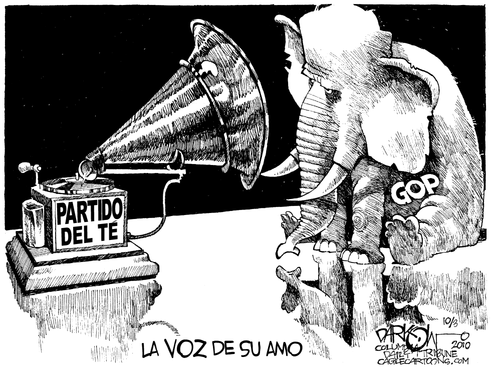  A QUIEN ESCUCHA EL GOP by John Darkow