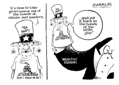 TEA PARTY LITTLE GUYS by Jimmy Margulies