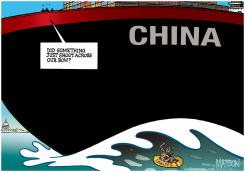 A SHOT ACROSS THE BOW by R.J. Matson