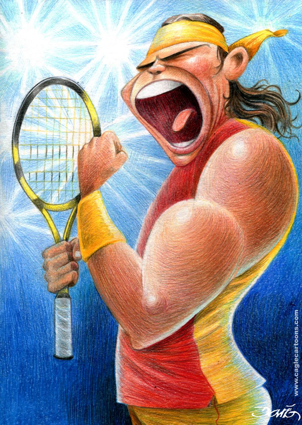  RAFAEL NADAL by Dario Castillejos