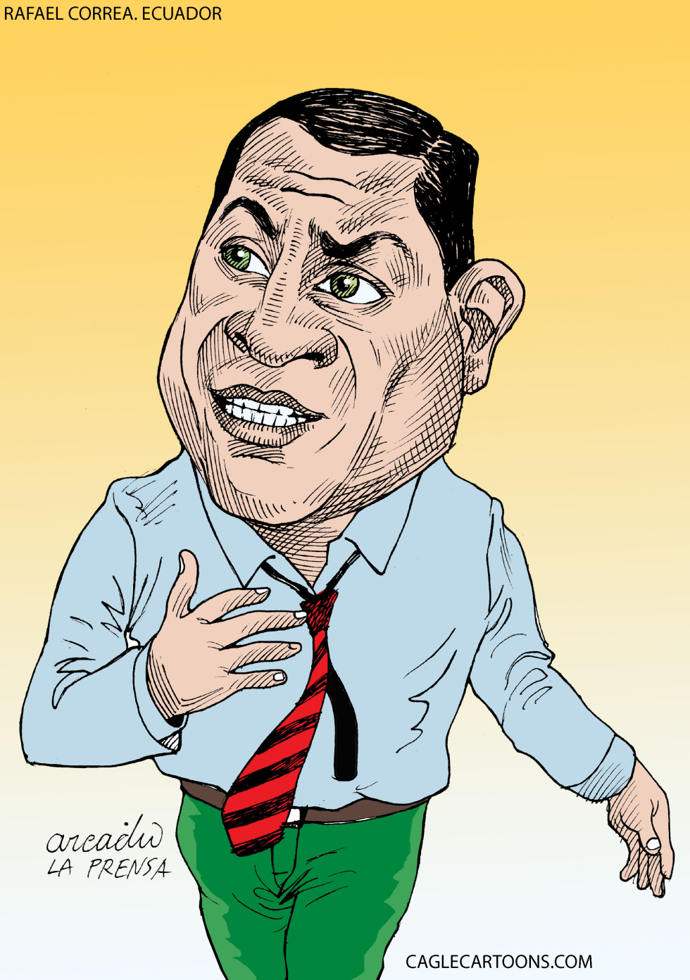 Pres Rafael Correa Ecuador