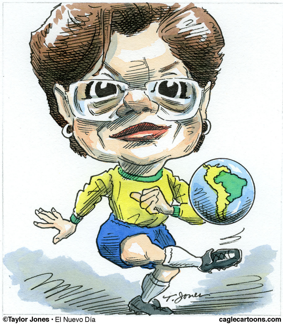 Dilma Rosseff of Brazil - COLOR