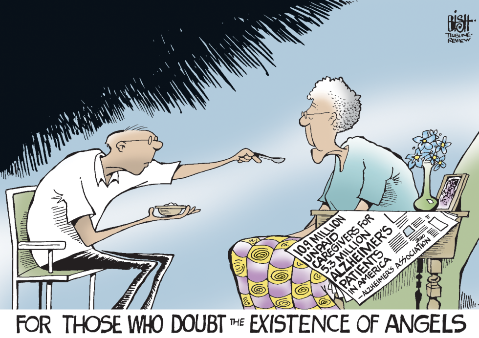 CARING FOR ALZHEIMERS PATIENTS, COLOR