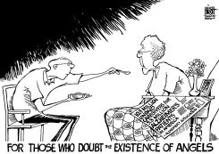 CARING FOR ALZHEIMERS PATIENTS, B/W by Randy Bish