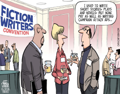 GOOD AT MAKING UP STUFF  by Jeff Parker