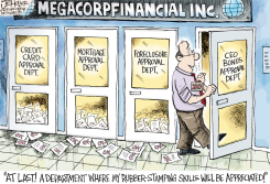 RUBBER STAMP by Joe Heller