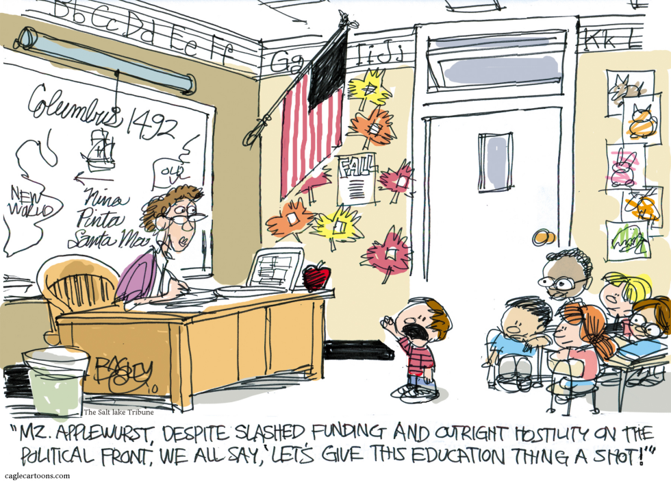  EDUCATION  by Pat Bagley