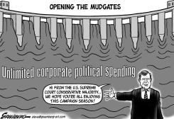 MUDGATES BW by Steve Greenberg