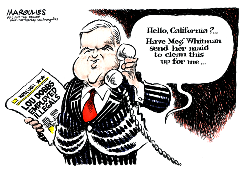 Lou Dobbs illegal workers color