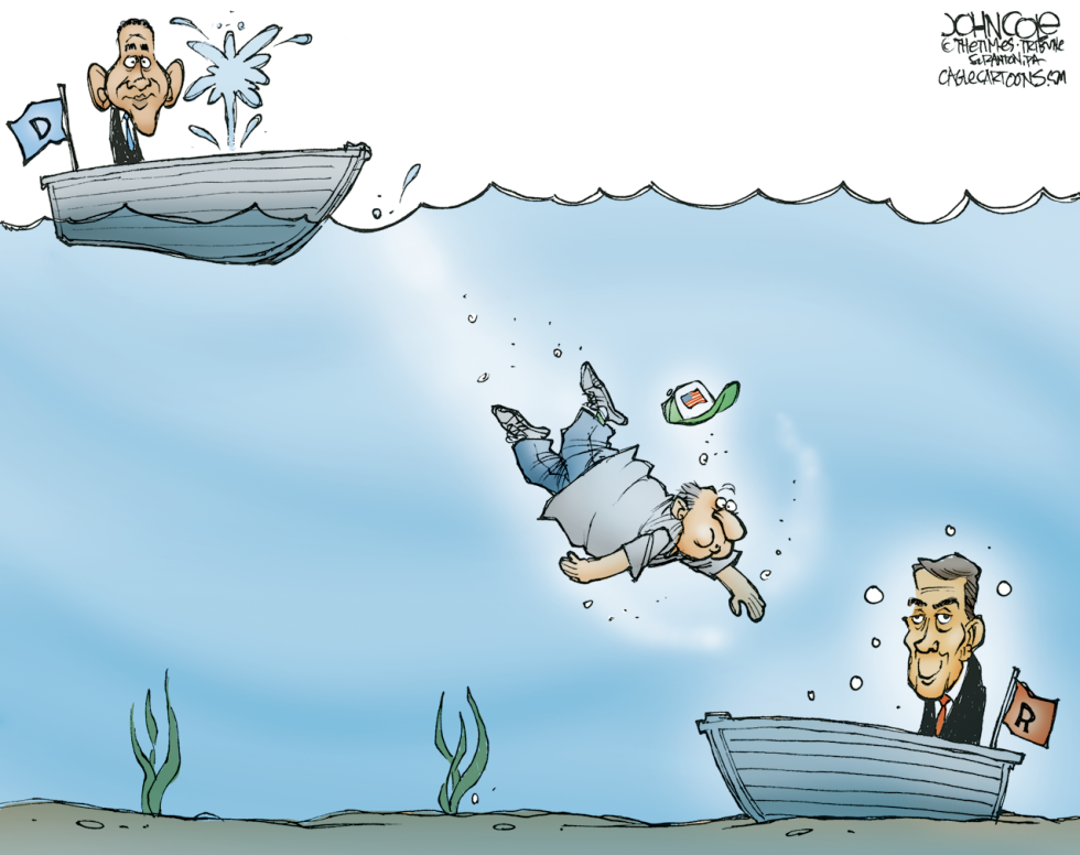 Voters abandon ship COLOR