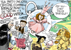 GOOD WITCH ODONNELL by Pat Bagley