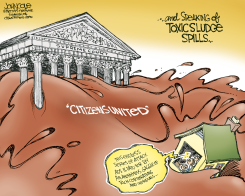 TOXIC AD SPILL  by John Cole