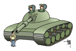CHINA AND NOBEL PEACE PRIZE 2010 by Arend Van Dam