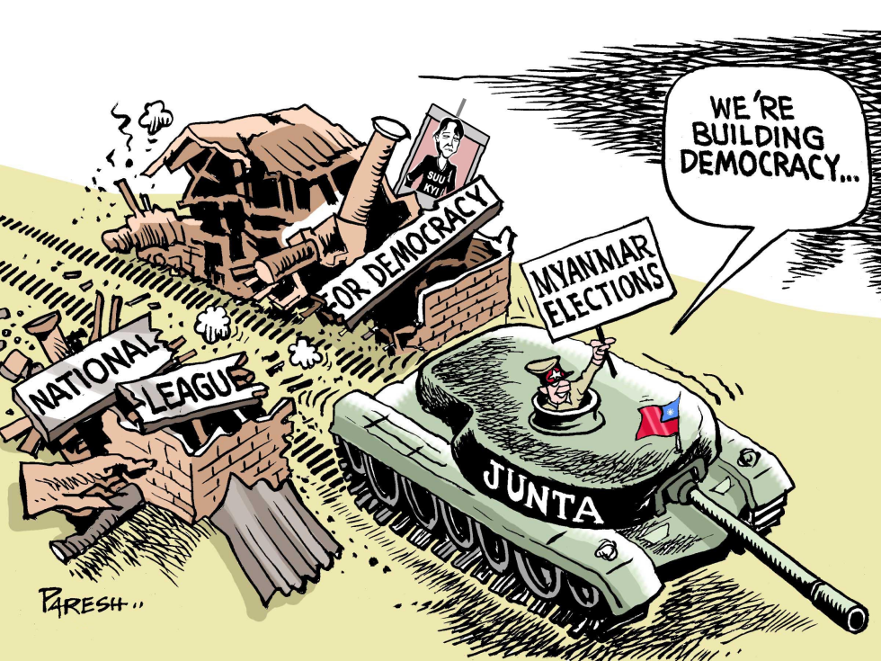 Myanmar Elections COLOR