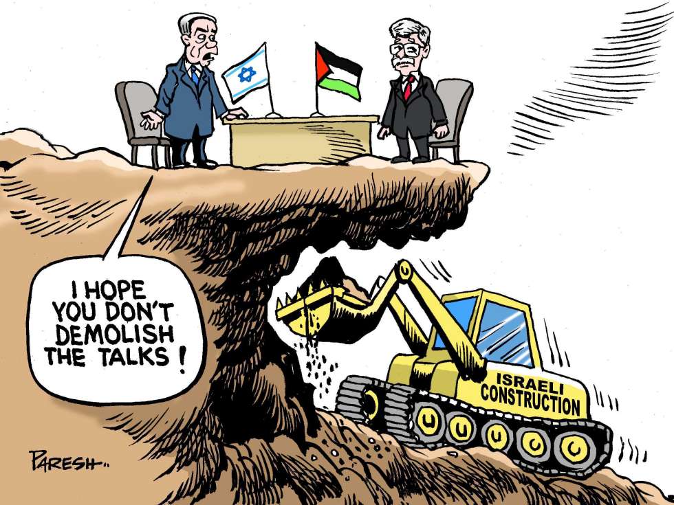 Demolishing peace talks COLOR