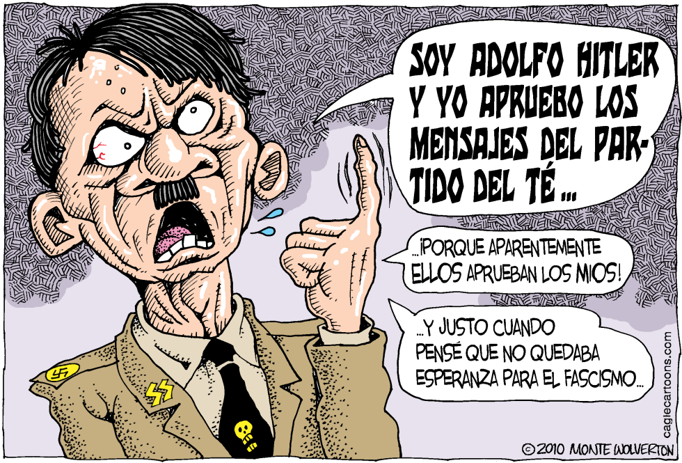  HITLER APRUEBA ESTE MENSAJE  by Wolverton