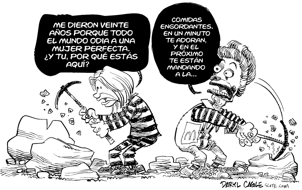  MARTHA Y MACDONALDS by Daryl Cagle