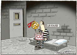 PREMIO NOBEL DE LA PAZ /  by Bob Englehart