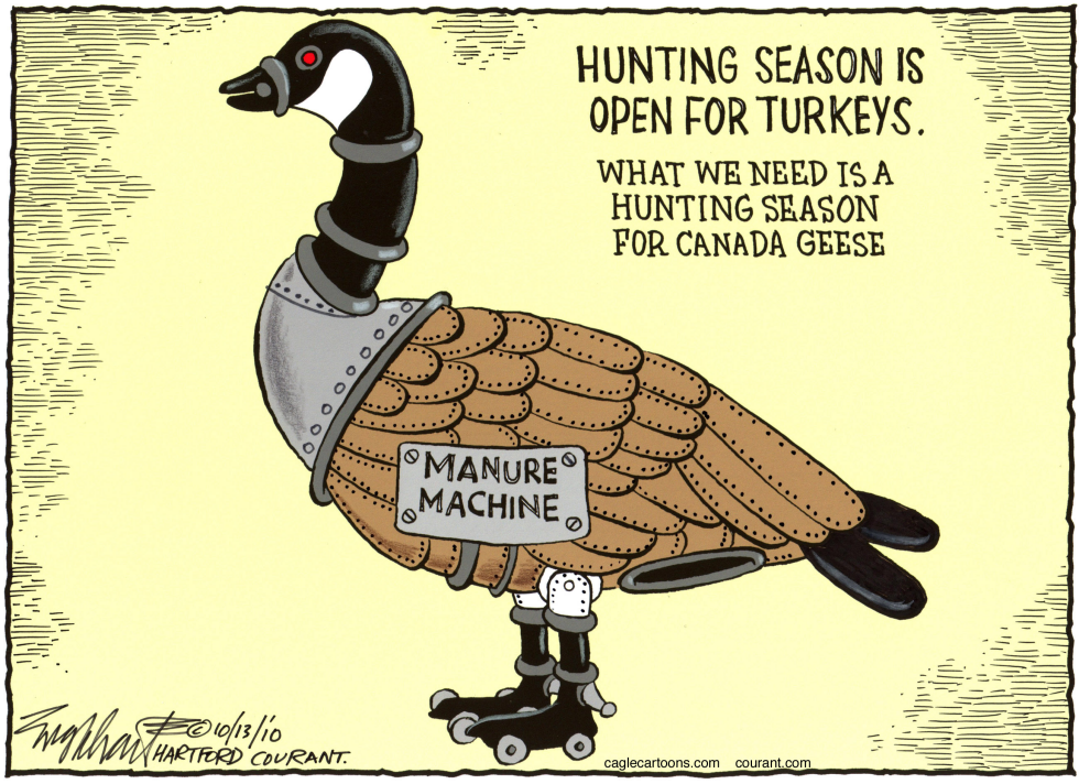  HUNTING SEASON by Bob Englehart