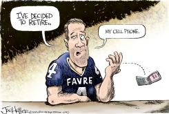 FAVRE by Joe Heller