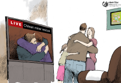 RESCUE HUGS by Cam Cardow