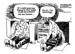 FORECLOSURE MORATORIUM by Jimmy Margulies