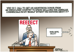 ANONYMOUS CAMPAIGN DONORS by R.J. Matson