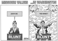 MISSOURI VALUES. . .IN WASHINGTON by R.J. Matson