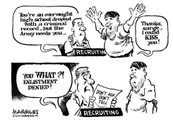 DONT ASK, DONT TELL by Jimmy Margulies