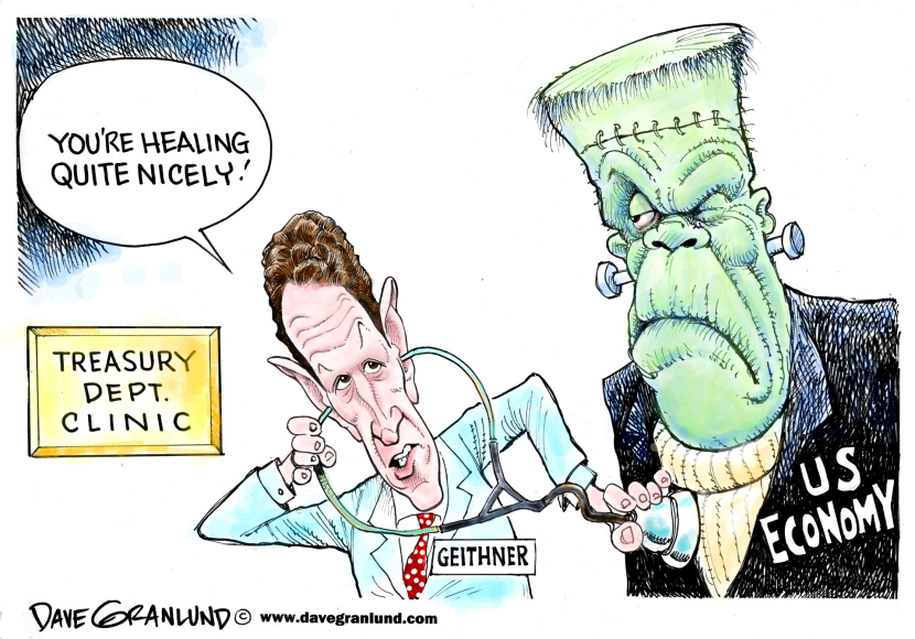 Geithner and economic healing
