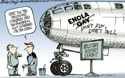 ENOLADONT ASK  by Mike Keefe