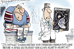 HELMET HITS by Joe Heller