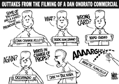 LOCAL- PA ONORATO COMMERCIALS, B/W by Randy Bish