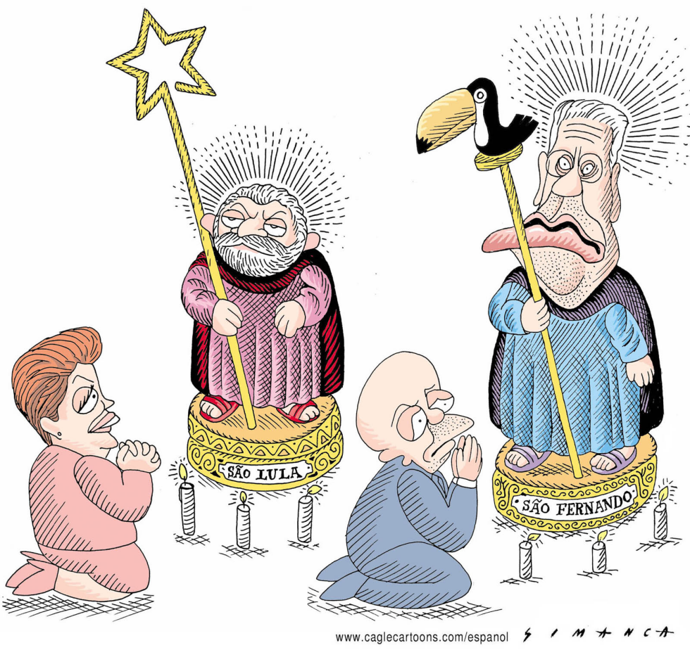 Elecciones en Brasil San Lula y San Fernando