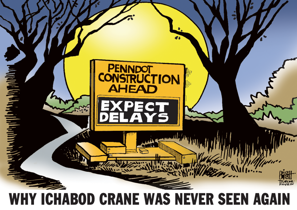 LOCAL- PA ROAD CONSTRUCTION, COLOR