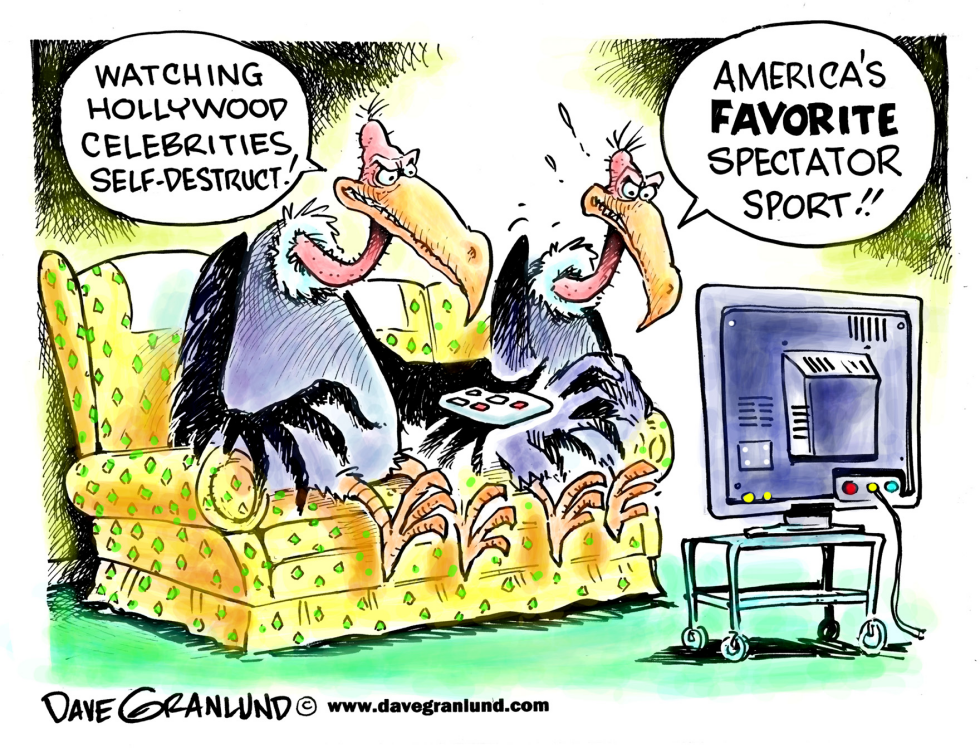 Self-destructing celebrities