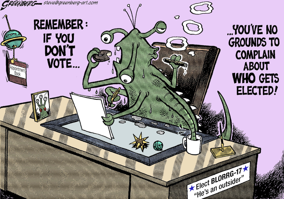 Vote or dont complain