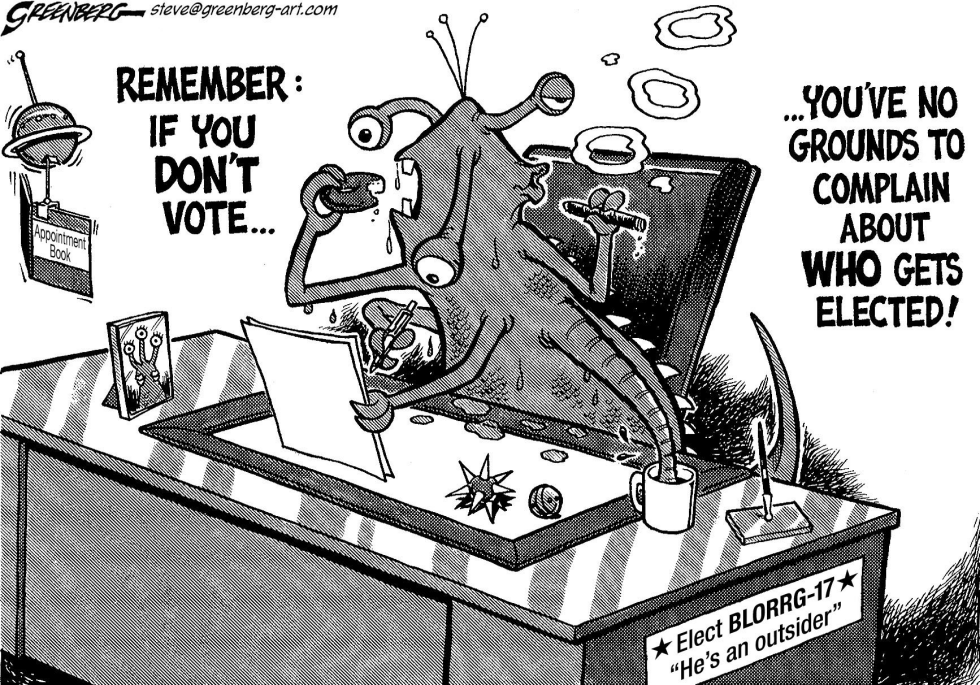 Vote or dont complain bw