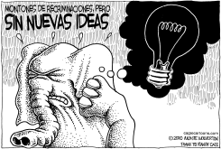 SIN NUEVAS IDEAS DEL GOP by Monte Wolverton