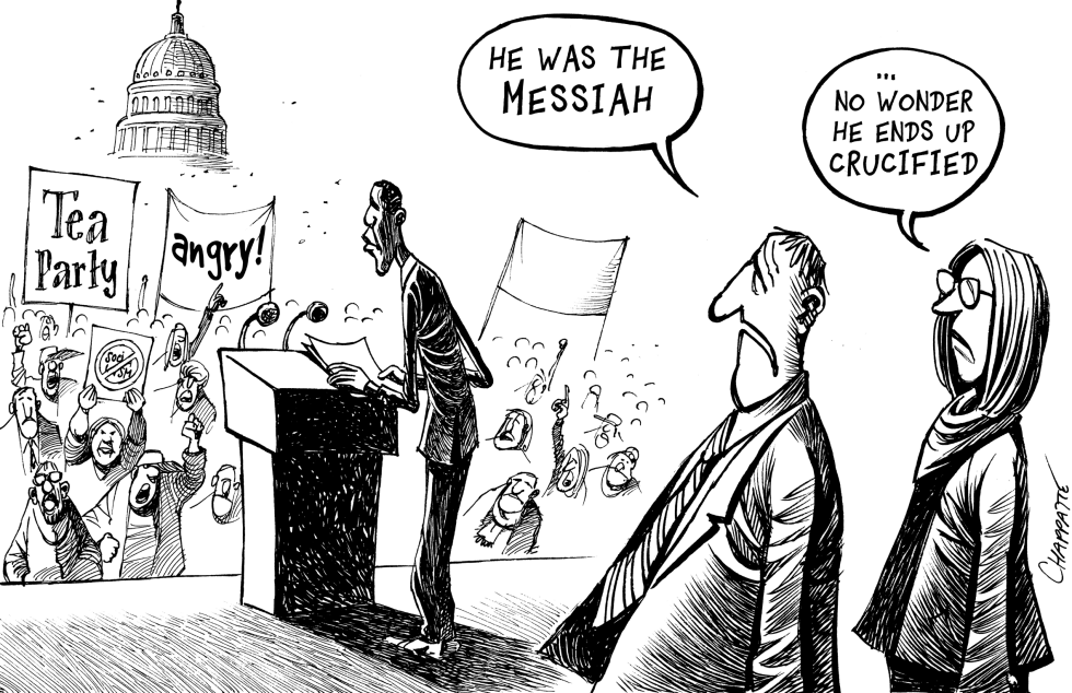  ANTI-OBAMA VOTE by Patrick Chappatte